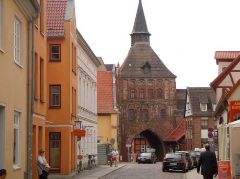 Kütertor, Stralsund, Unescos Verdensarvliste, Wismar, Lübeck, Hansaen, Hanseatforbundet, Mecklenburg Vorpommern, Nord-Tyskland