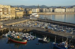 San Sebastián, ferieby, badeby, Playa de la Concha, gourmet, pintxo, Donostia, Baskerland, Guipuzskoa, surfing, Nord-Spania, Spania