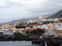 Garachico ligger nordvest på Tenerife, ved foten av øyas mest fjellrike kystlinje. Foto: © reisdit.no Tenerife, Garachico, Kanariøyene, Spania