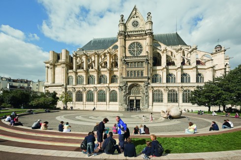 Eglise Saint-Eustache er en blanding av sengotikk og renessanse. Foto: © Paris Tourist Office / Marc Bertrand Paris, Eglise Saint-Eustache, Marais, Ile de Cité, Notre Dame, middelalder, Tuilerie, obelisken, Ile de France, Unescos liste over Verdensarven, Seinen, Nord-Frankrike, Frankrike