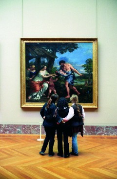 Malerisamlingen i Musée du Louvre er mildt sagt omfattende den også. Foto: © Paris Tourist Office / Henri Garat Paris, Musée du Louvre, Grand Palais, Latinerkvarteret, Champs Élysées, Ile de Cité, Notre Dame, middelalder, Tuilerie, obelisken, Ile de France, Unescos liste over Verdensarven, Seinen, Nord-Frankrike, Frankrike