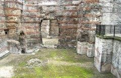 De gamle romerske badene Thermes-de-Cluny i museet har vært kulisse i TV-serien Sopranos. Foto: Octave.H / Wikipedia Paris, Thermes-de-Cluny, Notre Dame, middelalder, Tuilerie, obelisken, Ile de France, Unescos liste over Verdensarven, Seinen, Nord-Frankrike, Frankrike