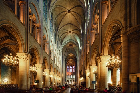 Det er dimensjoner over Cathédrale de Notre Dame de Paris. Foto: © Paris Tourist Office / Marc Bertrand Paris, Notre Dame, Louvre, Tuilerie, obelisken, Ile de Cité, Notre Dame, Ile de France, Unescos liste over Verdensarven, Seinen, Nord-Frankrike, Frankrike