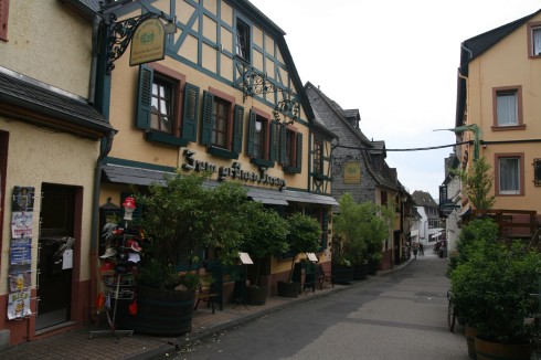 Rüdesheim, Rhinen, Rheintal, romertid, middelalder, Unescos liste over Verdensarven, Vest-Tyskland