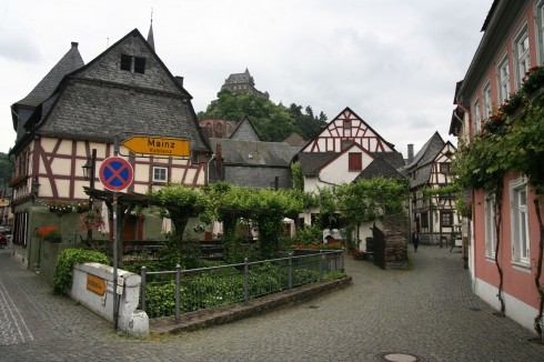  Bacharach, Rhinen, Rheintal, romertid, middelalder, Unescos liste over Verdensarven, Vest-Tyskland