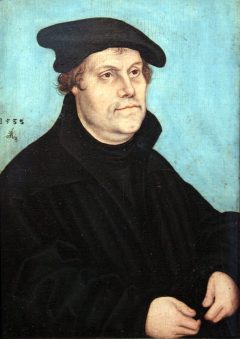 Martin Luther og protestantene fikk store konsekvenser for både Speyer, Tyskland og Nord-Europa. Maleri av Ludvig Cranach den Eldre i år 1533 da Luther var i sitt 50. år. Kilde: Wikipedia Speyer, Luther, Altstadt, Unescos liste over Verdenarven, romertid, Altpörtel, Rhinen, Kaiserdom, jødenes Shphira, middelalder, Vest-Tyskland