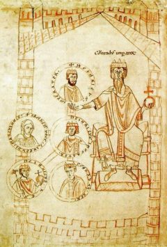 Keiser Konrad den II. sto bak oppføringen av den nye Kaiserdom Speyer, som ble påbegynt år 1024. Kilde: Wikipedia Speyer, Altstadt, Unescos liste over Verdenarven, romertid, Altpörtel, Rhinen, Kaiserdom, jødenes Shphira, middelalder, Vest-Tyskland