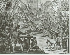 Da Martin Luther ankom Worms for å delta i Riksdagen var det et voldsomt oppstyr - han var populær, mens paven var tilsvarende upopulær. Kilde: Wikipedia Worms, Rhinen, Mainz, Kaiserdom, Dom St. Peter, jødene, Heiliger Sand, synagoge, Mikwah, romansk arkitektur, Kaiser, Kurfyrster, romertid, middelalder, renessanse, barokk, Speyer, Mainz, Vest-Tyskland