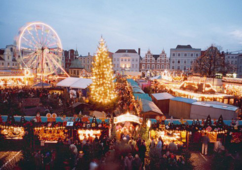 Wismar, julemarked, Weihnachtsmarkt, Unescos liste over Verdensarven, Unesco, Tyskland