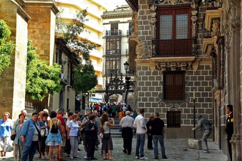  Granada, Alhambra, Generalife, Barrio del Albaicín, Bib-Rambla, Plaza Nueva, Capilla Real, Santa Ana, San Nicholas, San Miguel de Bajo, Unescos liste over Verdensarven, Andalucia, Spania