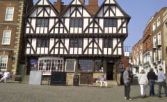 Lincoln, Leigh-Pemberton House, High Bridge, Lincoln Cathedral, Minster, England, Brayford Pool, romertid, middelalder, Castle Hill, Magna Carta, Steep Hill, Bailgate, early british gothic 