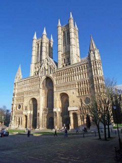 Lincoln, Cathedral, Minster, Newport Arch, Bailgate, Castle Hill, England, Brayford Pool, romertid, middelalder, Castle Hill, Magna Carta, Steep Hill, early british gothic 
