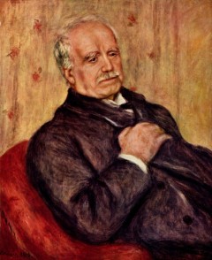 Paul Durand-Ruel portrettert av Pierre-Auguste Renoir år 1910