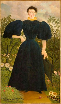 Portrett av Madam M. 1895-97. Henri Rousseau