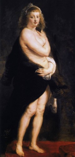 Et av Rubens mest kjente: Hans andre kone, Helene Fourmant, malt cirka år 1638. Kunsthistorisches Museum, Vienna