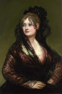 Portrett av Doña Isabel de Porcel, 1805. Kilde: Wikipedia