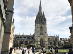 Oxford, Oxford University, Oxfordshire, Britain, England, College, Ashmolean Museum, High Street, Broad Street, Magdalen College, Christ Church, Broad Walk, Merton College, Merton Street, Radcliffe Square, Radcliffe Camera, All Souls College, Bodleian Library, Divinity School, Old School Quadrangle, Oxford Castle, Balliol College, Trinity College, St Edmund Hall, St Mary the Virgin, The Bear, Eagle and Child, Lamb and Flag