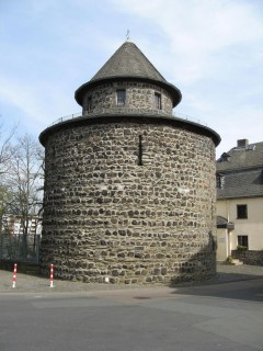 limburg_-_katzenturm-foto-oliver-abels-sbt-cc25 Limburg an der Lahn, Domberg, Dom St Georg, Limburger Dom, Hessen, gotisk, romansk, middelalder, bindingsverk, Fischmarkt, Rossmarkt, Bischofsplatz, Plötze, Fachwerk-Strasse