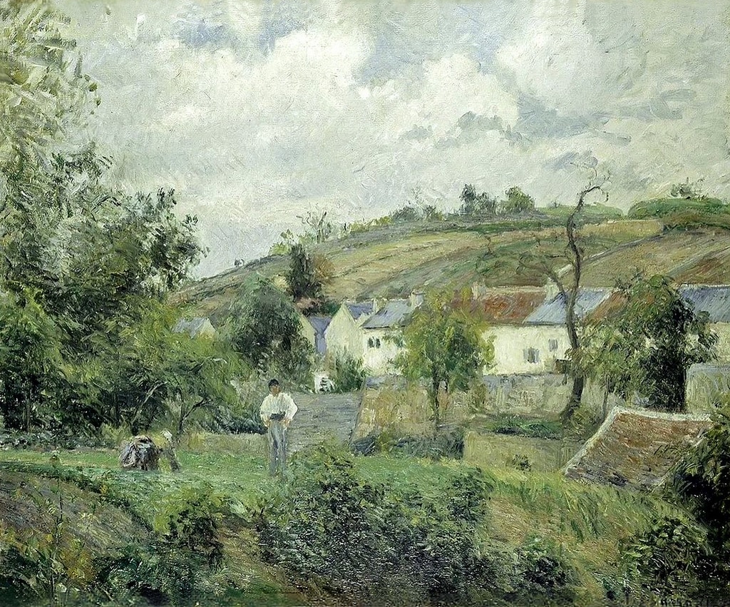 Camille_Pissarro_-_L´Hermitage,_Pontoise_-_1878